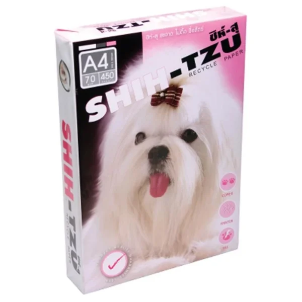Shih-Tzu กระดาษถ่ายเอกสาร A4 70แกรม (แพ็ค5รีม) - Image 3