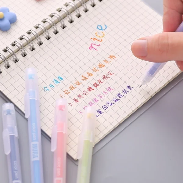 ปากกาเจล ปากกาลูกลื่น 0.5 มม. 12 ชิ้น - Image 3