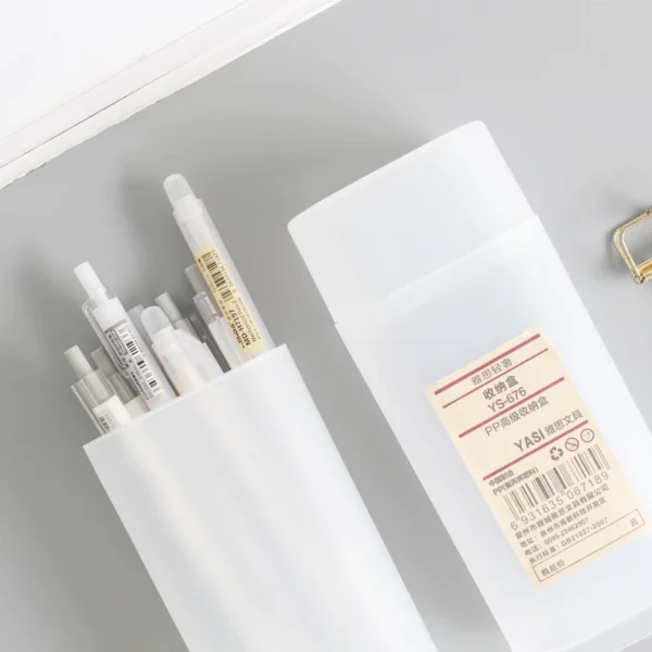 กล่องดินสอ สไตล์มูจิ MUJI สำหรับใส่แว่น ใส่ปากกา ใส่เครื่องเขียน - Image 4